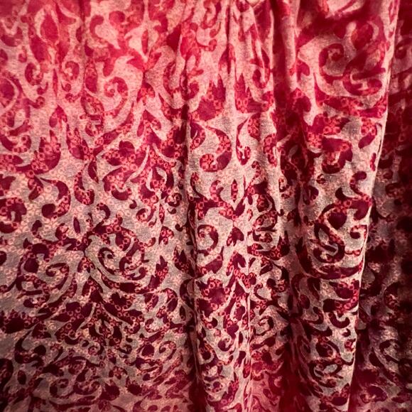 Cynthia Rowley Paisley Print Gradient Pink Purple Tank Size Large - Picture 5 of 10